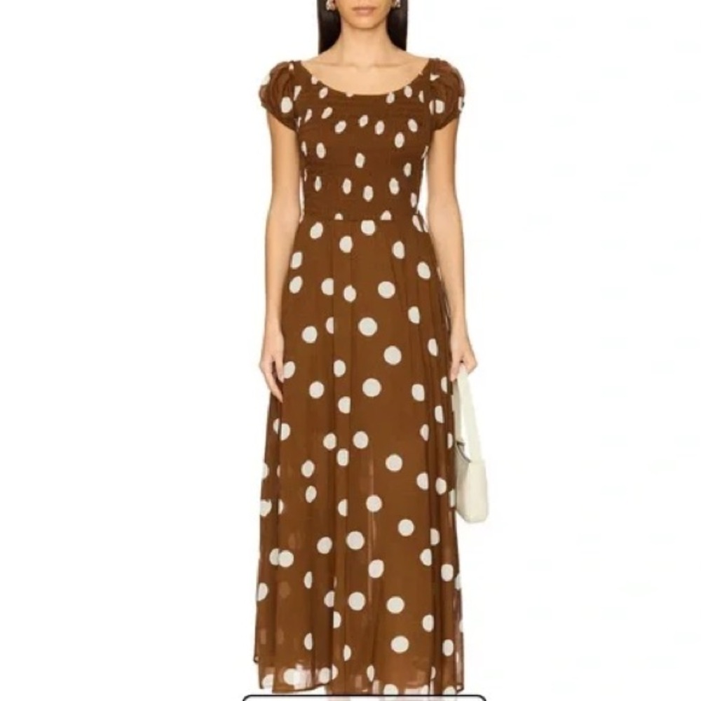 Free Peoplw Polka Dot ultraviolet Dress
